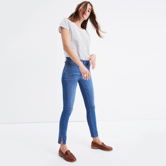 👖2/$30 | Madewell 9" High-Rise Skinny Jeans - Bonita Wash: Side-Slit | S… - Picture 10 of 15